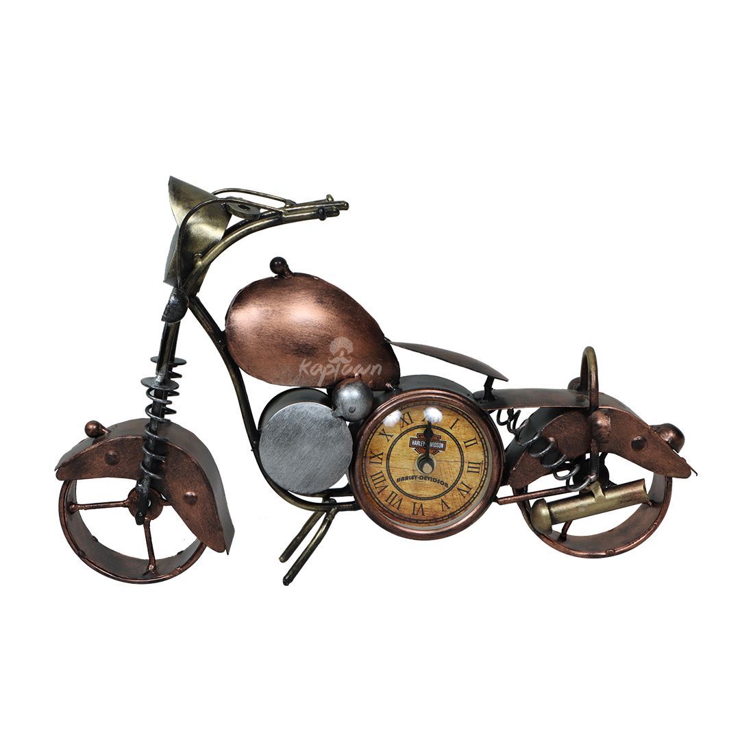 Motorcycle Table Clock