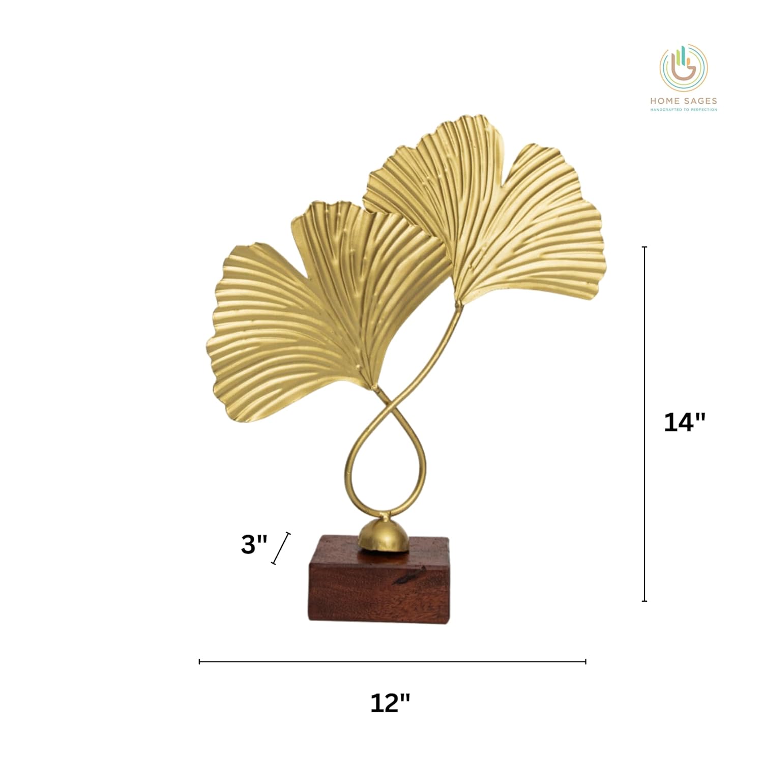 Gingko Golden Leaf Table Decor