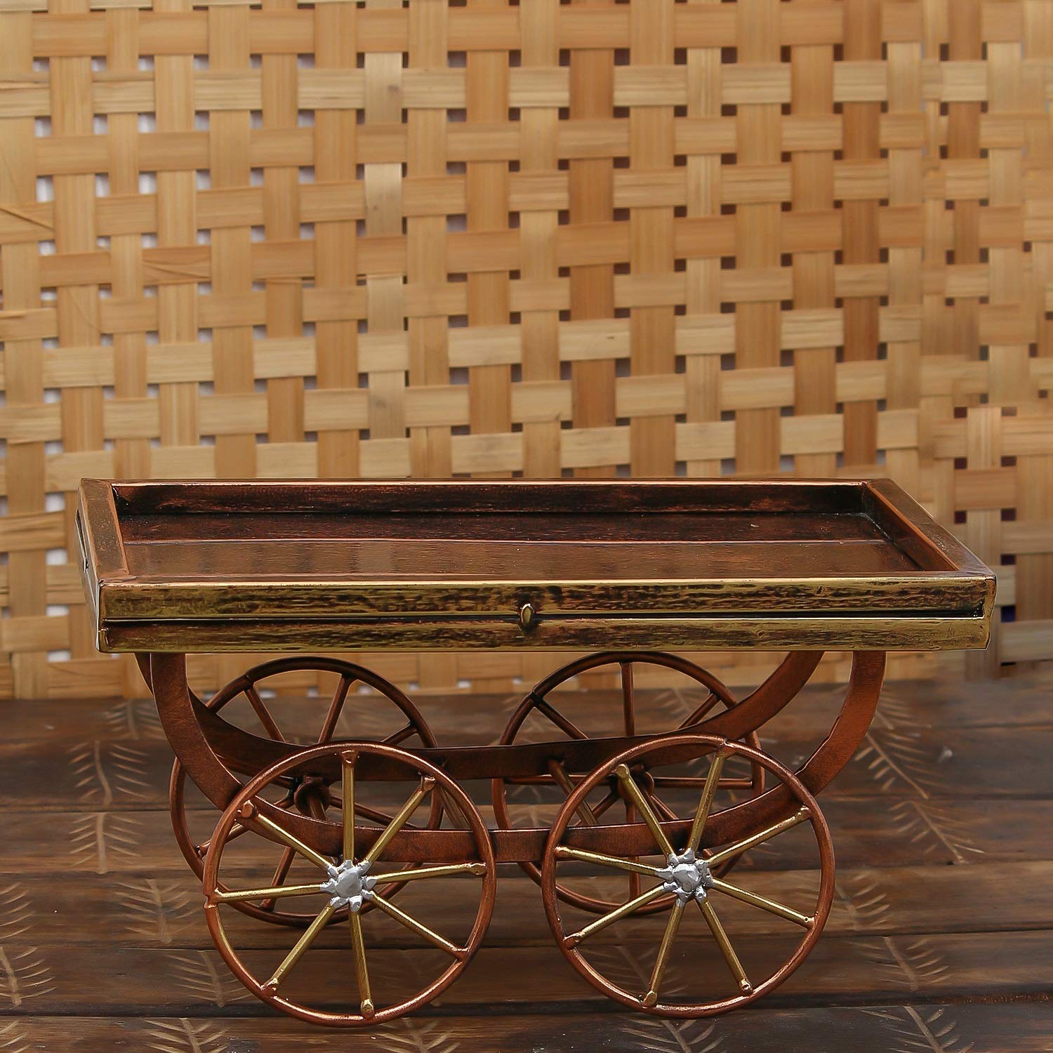 Tabletop Cart-Inspired Serving Tray