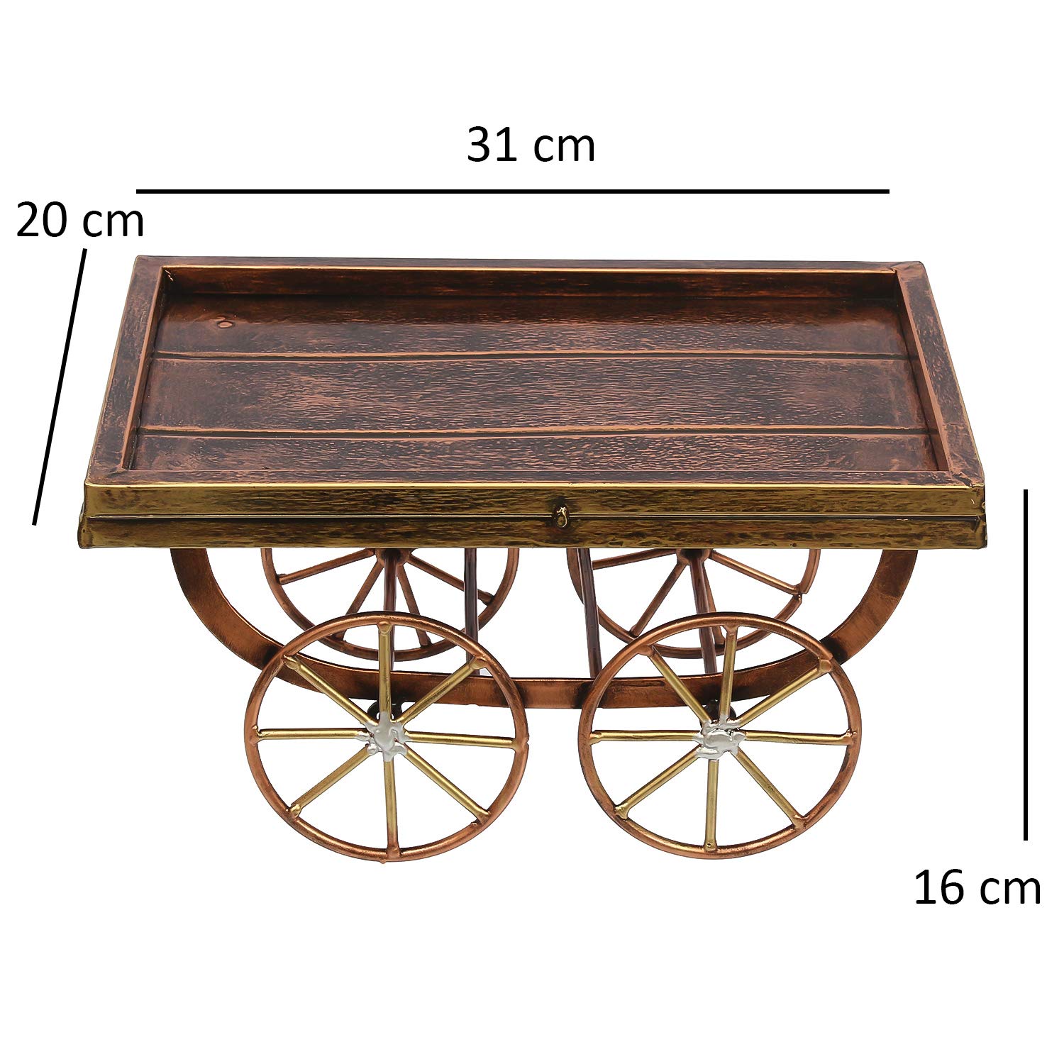 Tabletop Cart-Inspired Serving Tray