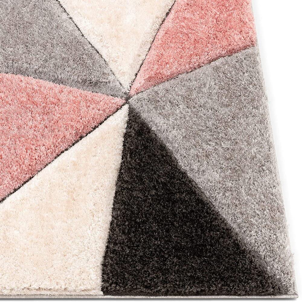 Triangles Geometric Area Rug