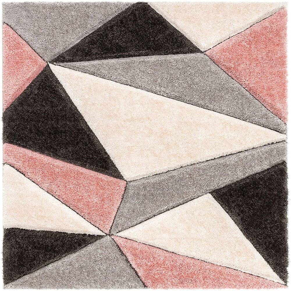 Triangles Geometric Area Rug