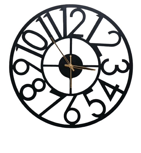 Abstract Artistry Wall Clock - Wall Clock at Nestern