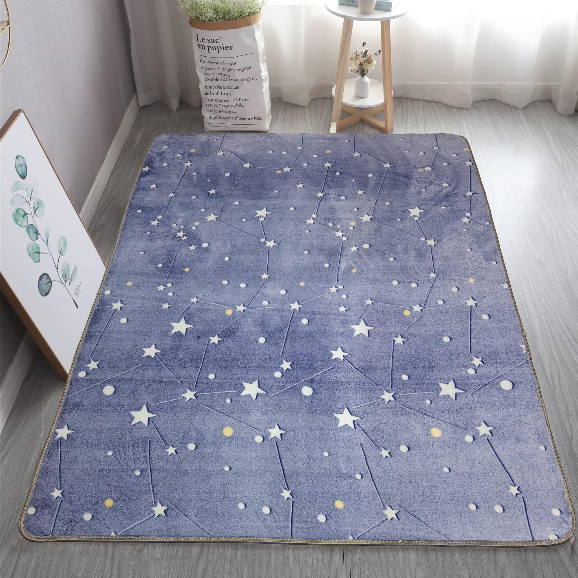 Starry Night Constellation Rug