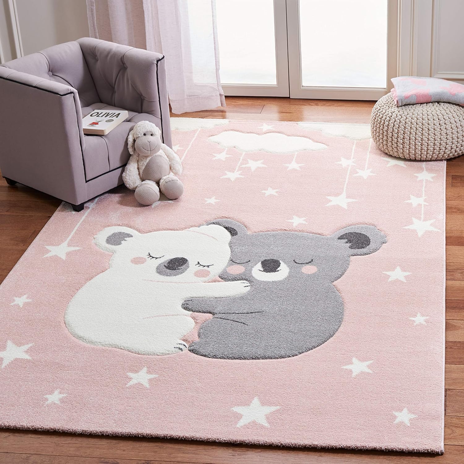 Bear Hugs Starry Rug