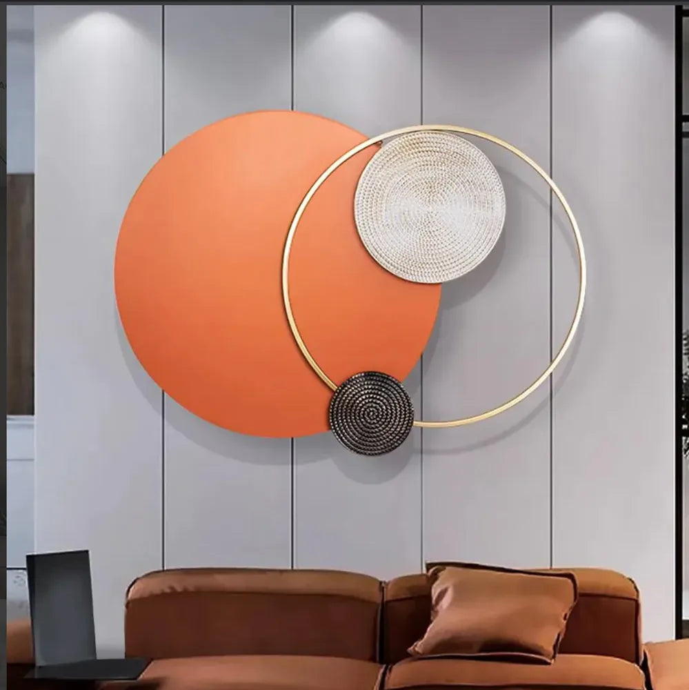 Modern Minimalist Circular Wall Art