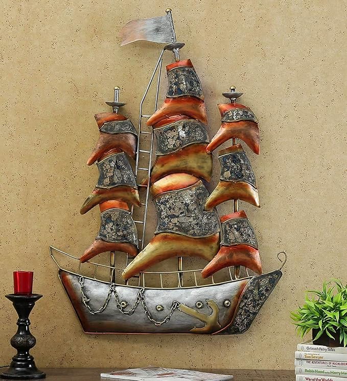 Nautical Ship LED Wall Art