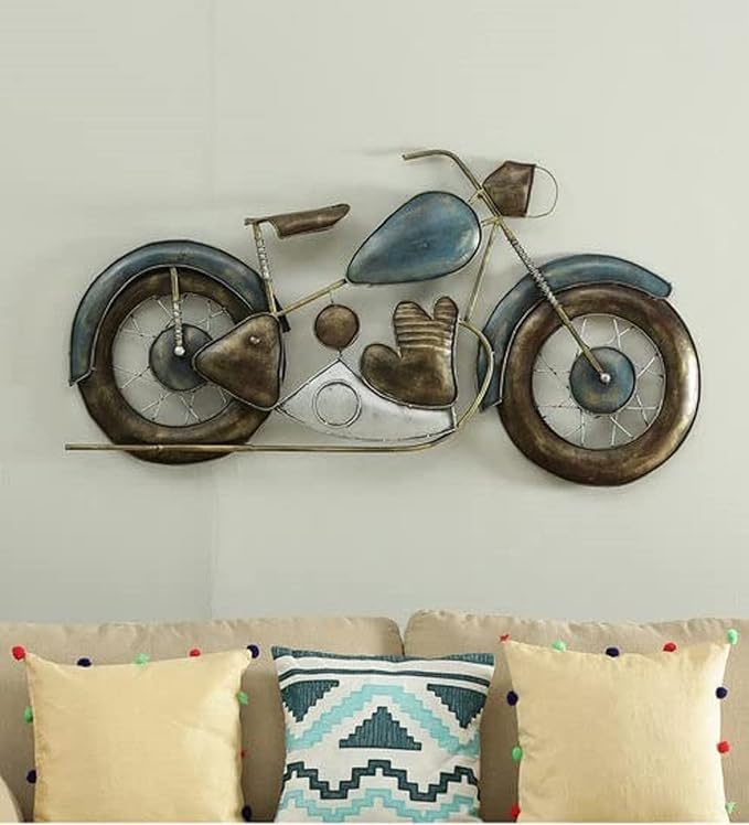 Rustic Motorcycle Wall Art