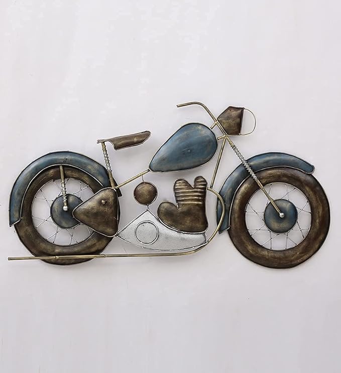 Rustic Motorcycle Wall Art