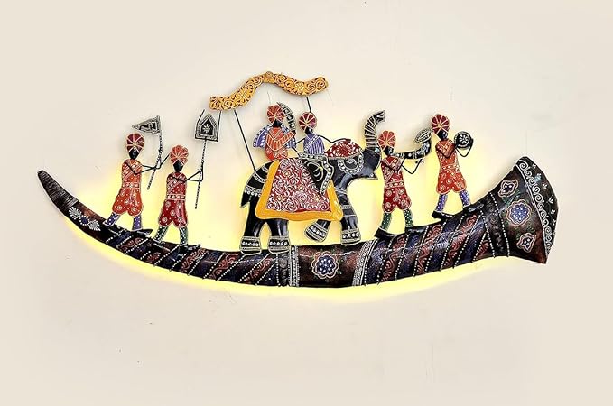 Traditional Indian Procession Wall Art