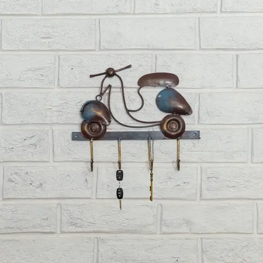 Vintage Scooter Key Holder