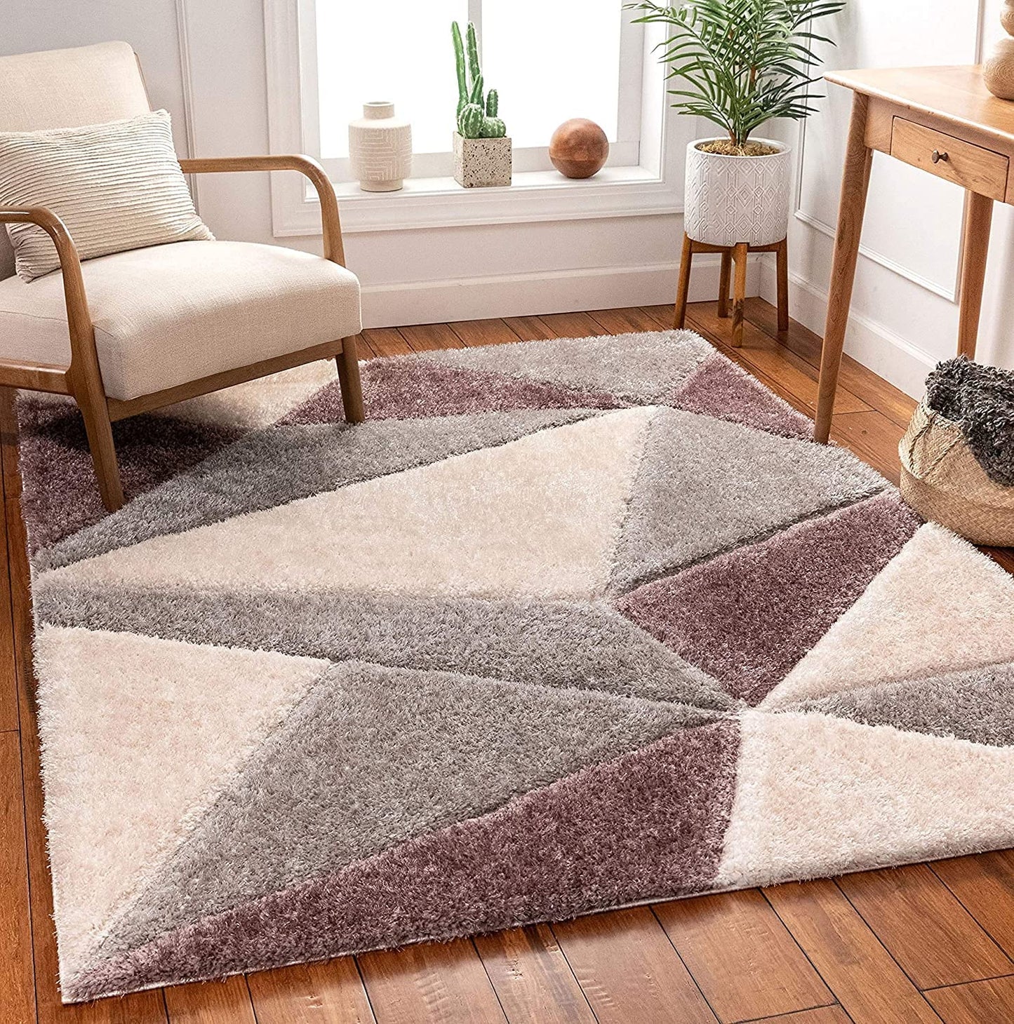 Mosaic Geometric Area Rug