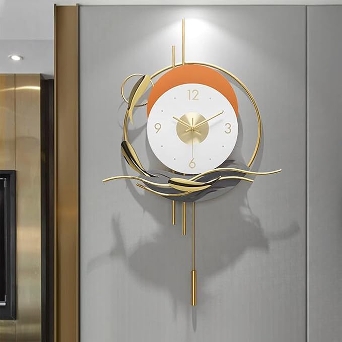 Room to Impress - Living Room Wall Clock with Elegant Design