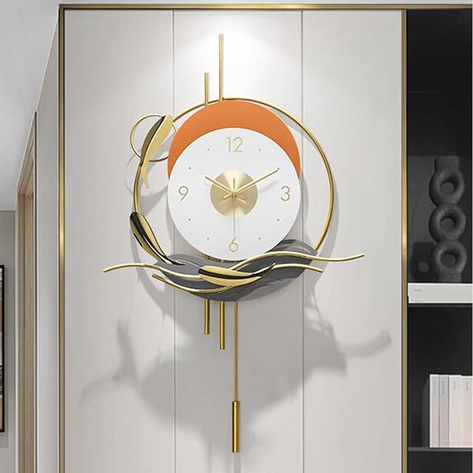 Room to Impress - Living Room Wall Clock with Elegant Design