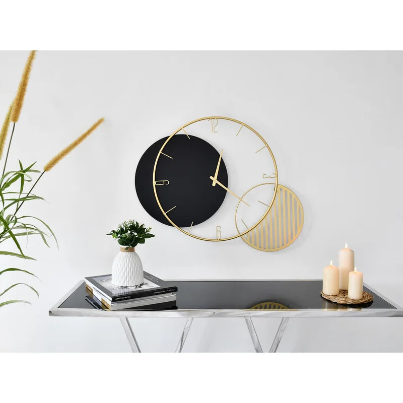 Luxury Ring Design Analog Clock - Perfect for Home and Office