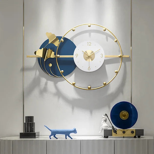 Orbit of Time - Metal Circle Wall Clock