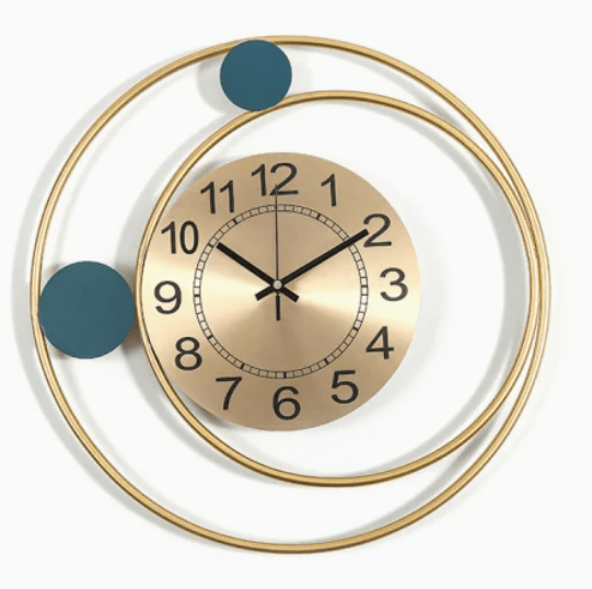 Artisanal Masterpiece - Premium Wall Clock with Rustic Elegance - Wall Clock at Nestern