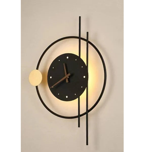 Rhythmic Rings - Modern Circle Wall Clock