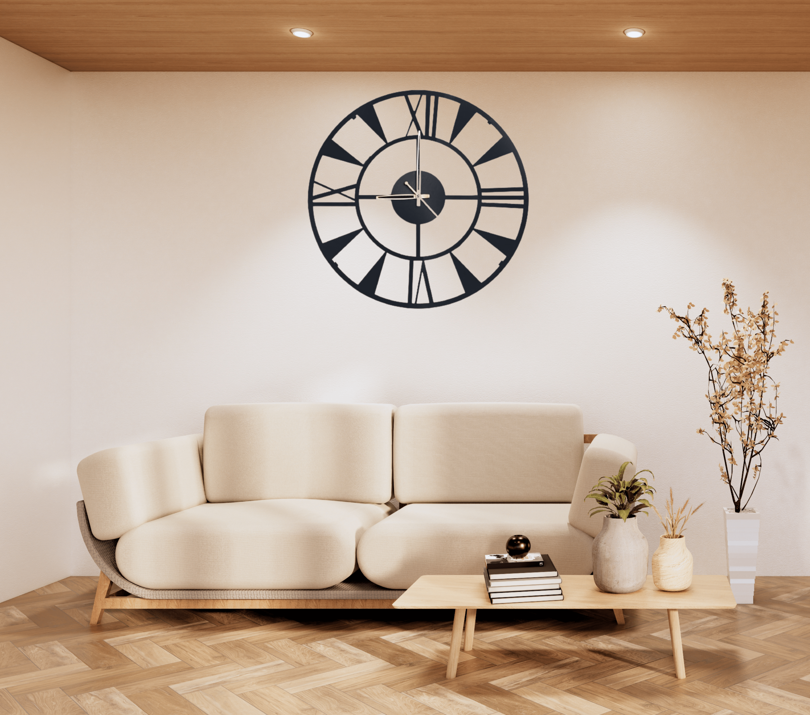 Aesthetic Modern Wall Clock Design - Wall Clock at Nestern