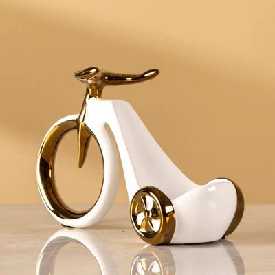 Bar Decor Tricycle Ceramic Wine Holder - Home Decor at Nestern