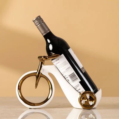 Bar Decor Tricycle Ceramic Wine Holder - Home Decor at Nestern