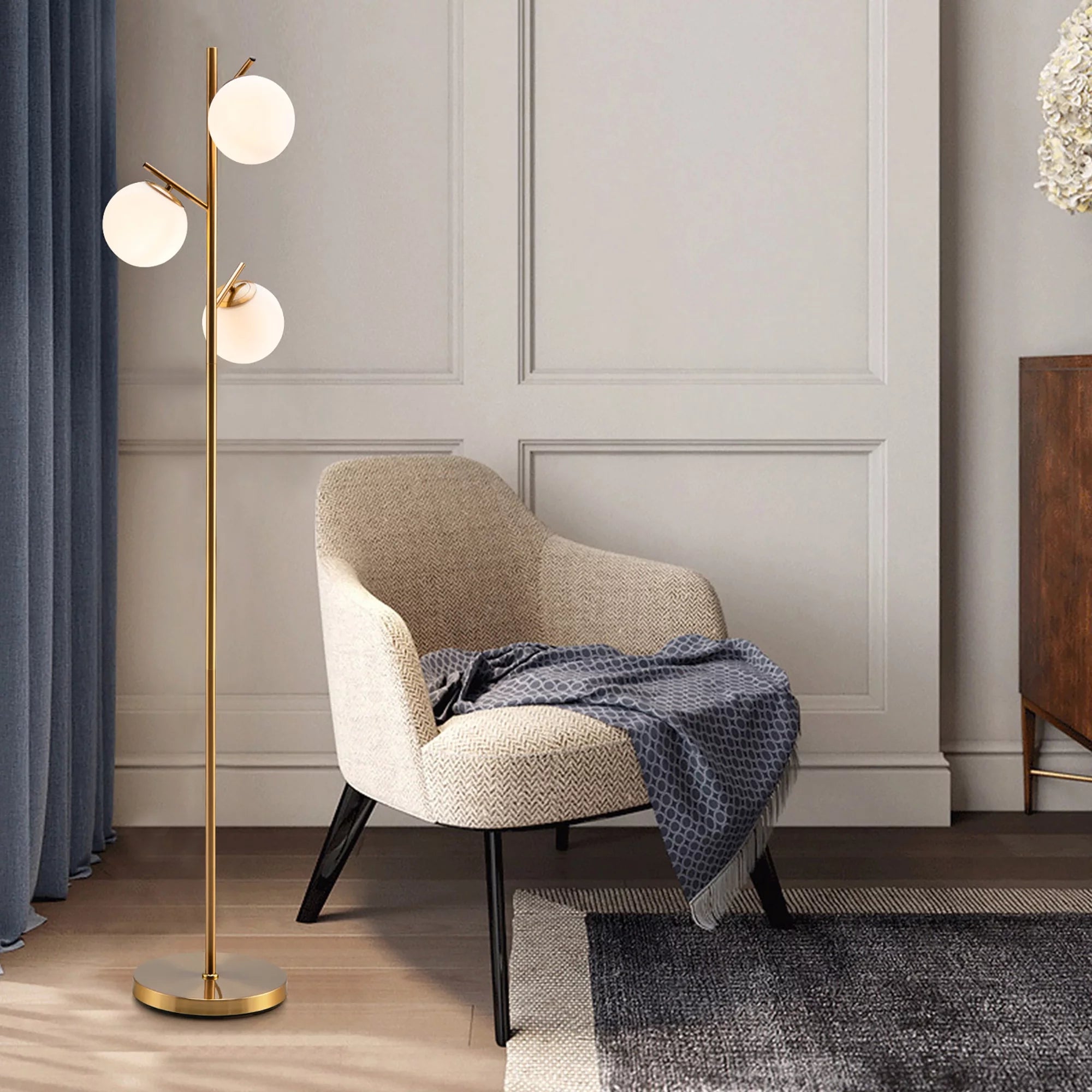 Contemporary Smart Lighting Floor Lamp