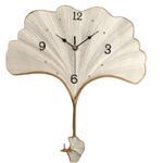 Artistic Leaf Wall Clock - Wall Art at Nestern