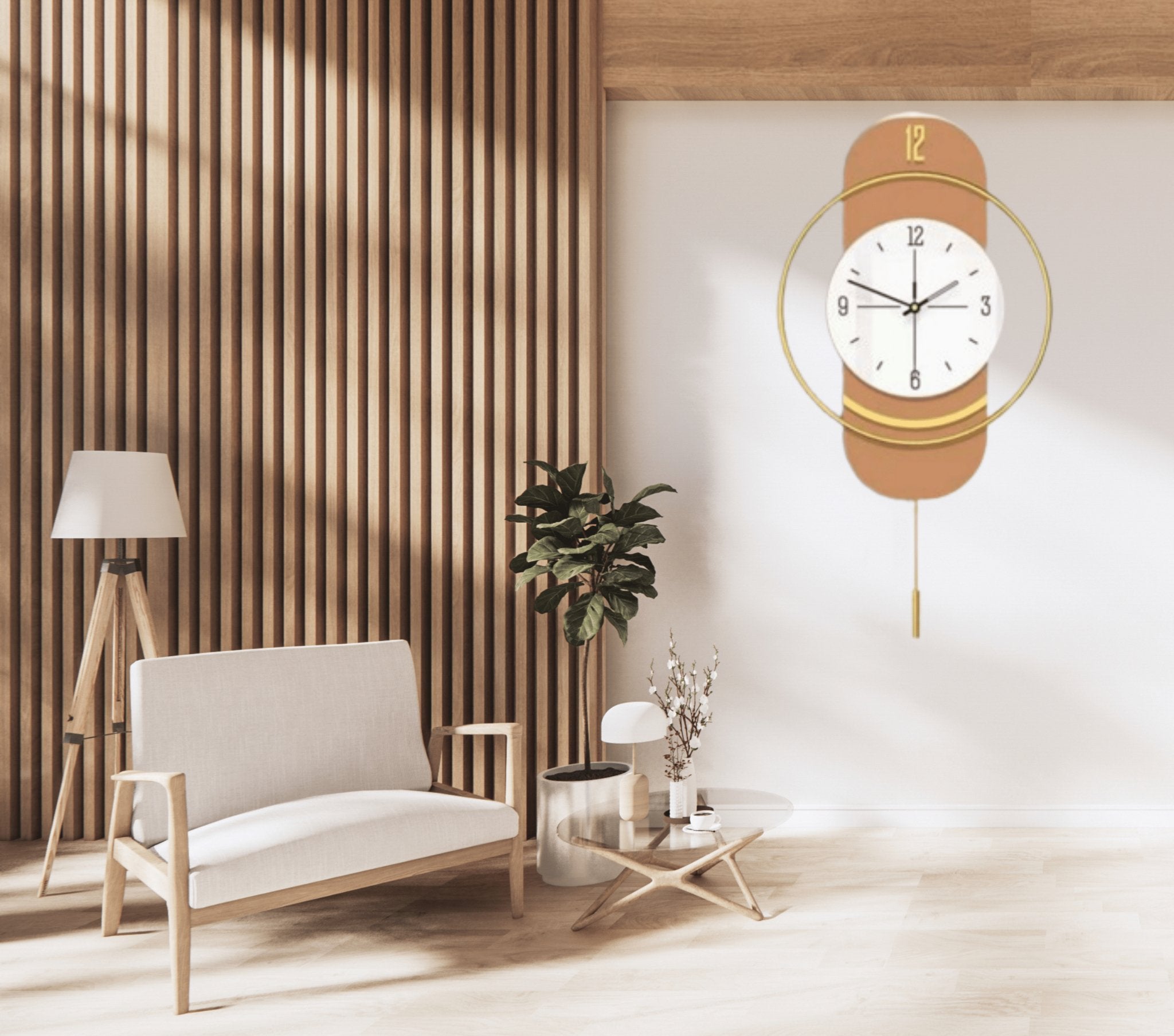 Analog - Digital Wall Clock - Wall Clock at Nestern