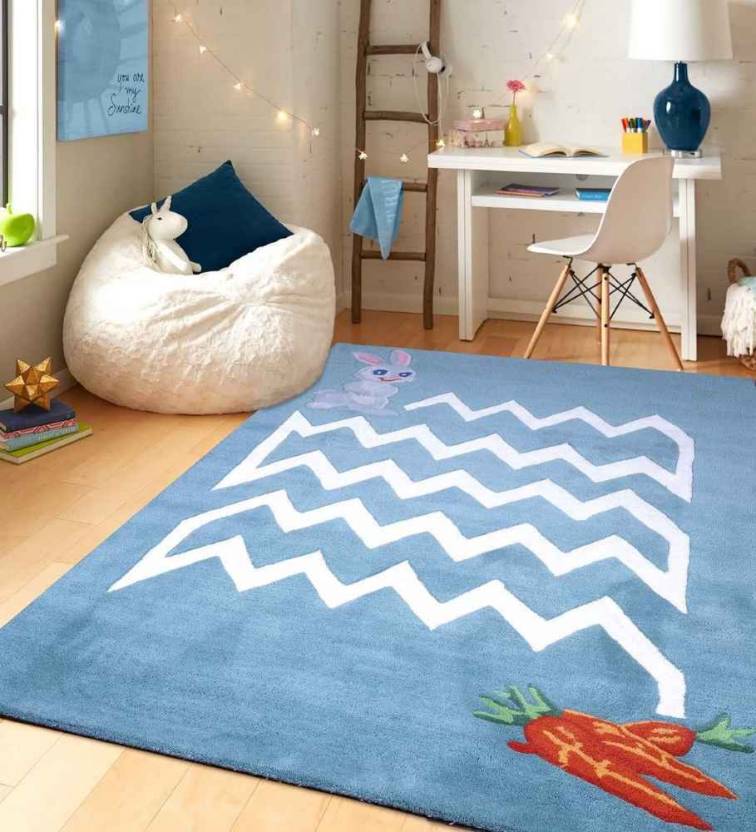 Bunny Trail Zigzag Rug - Rugs at Nestern