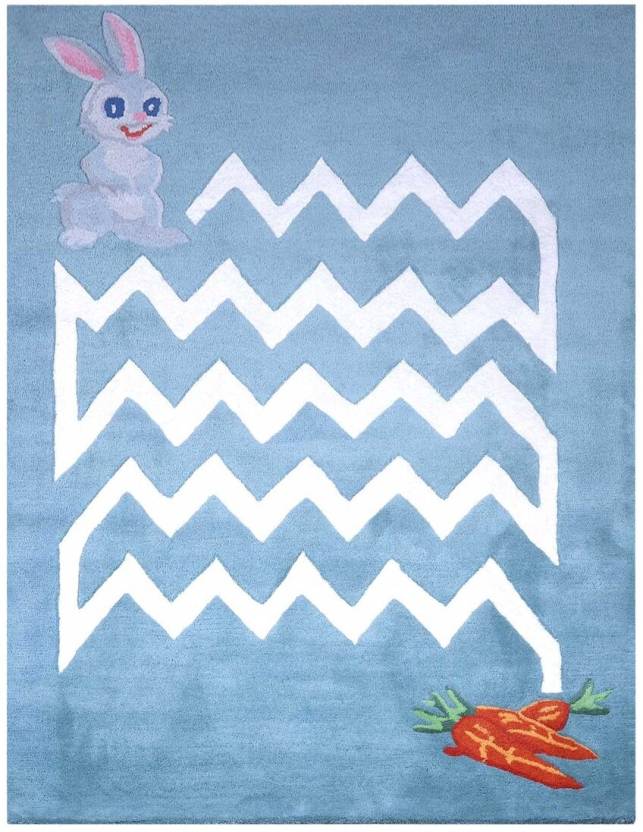 Bunny Trail Zigzag Rug - Rugs at Nestern