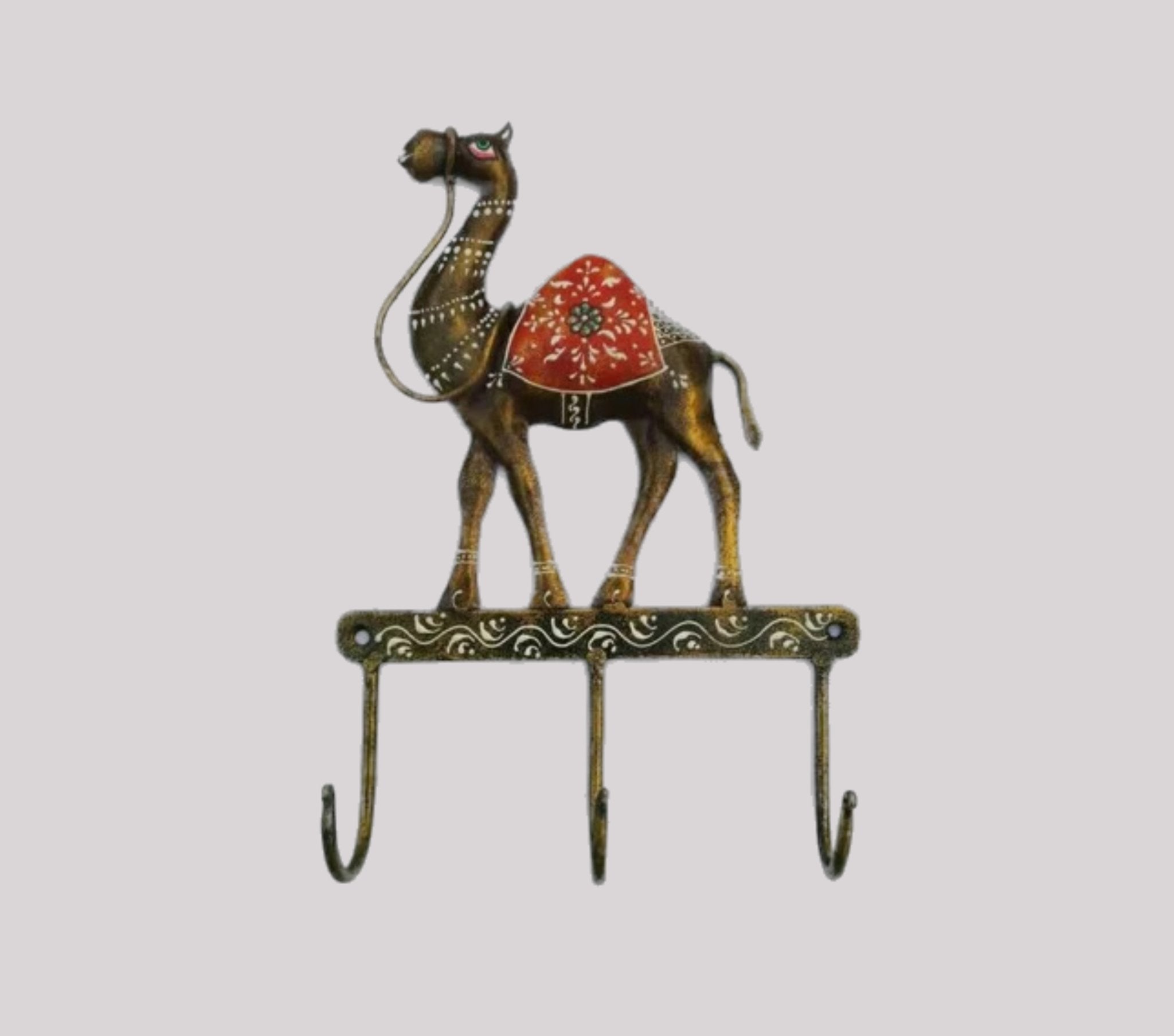 Camel - Themed Wall Hook Rack - Wall Art at Nestern