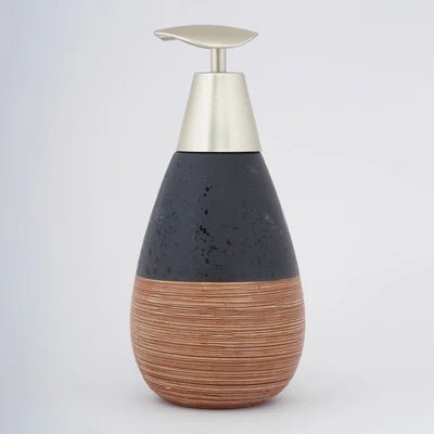 Ceramic Push Handle Soap Dispenser - Home Decor at Nestern