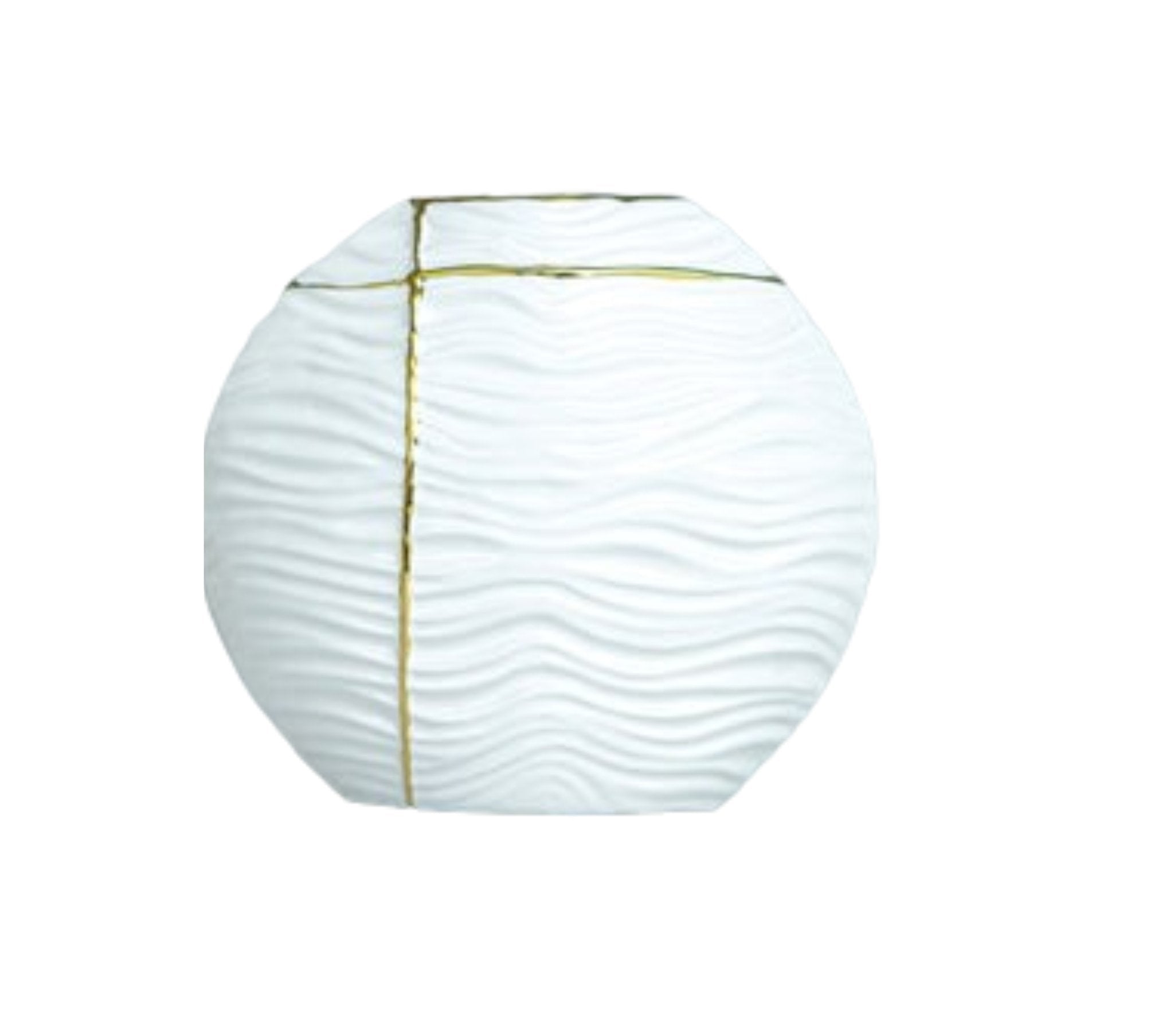 Ceramic Round Vase - Home Decor at Nestern