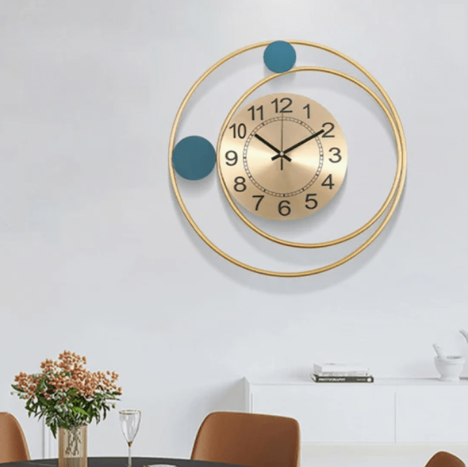 Artisanal Masterpiece - Premium Wall Clock with Rustic Elegance - Wall Clock at Nestern