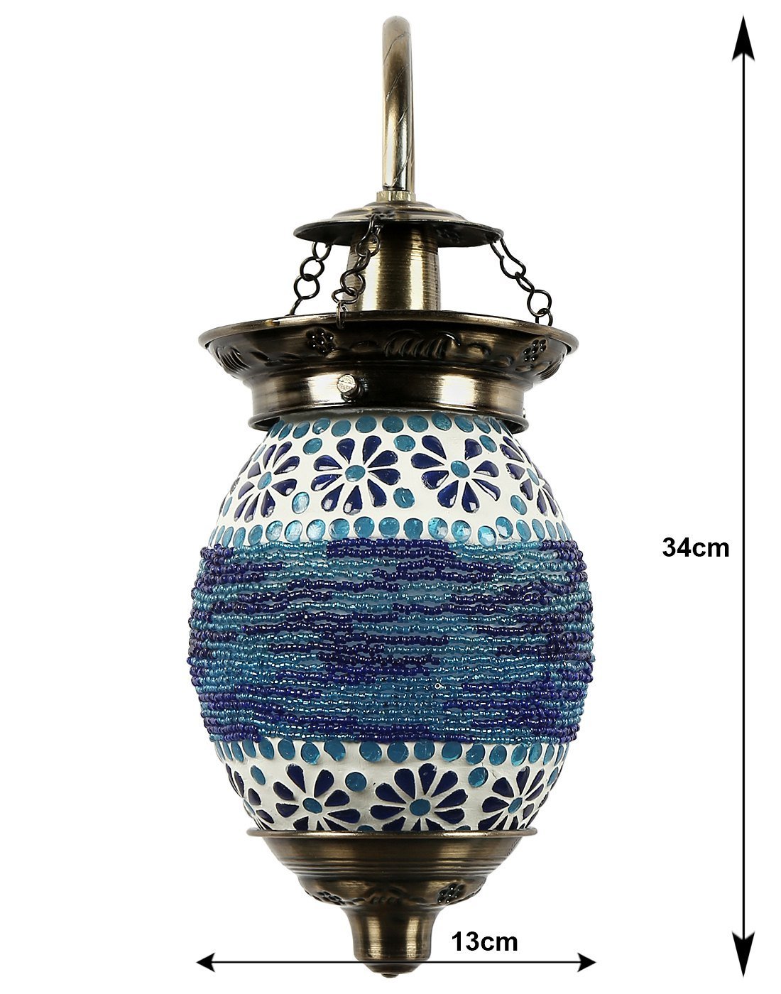 Colorful Mosaic Hanging Lamp - Wall Lights at Nestern