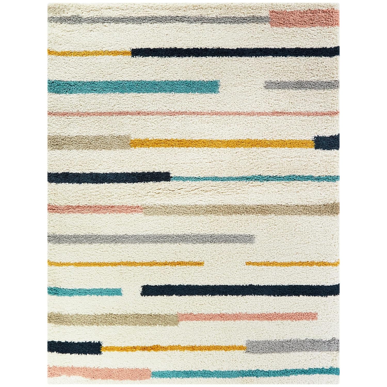 Colorful Striped Area Rug - Rugs at Nestern