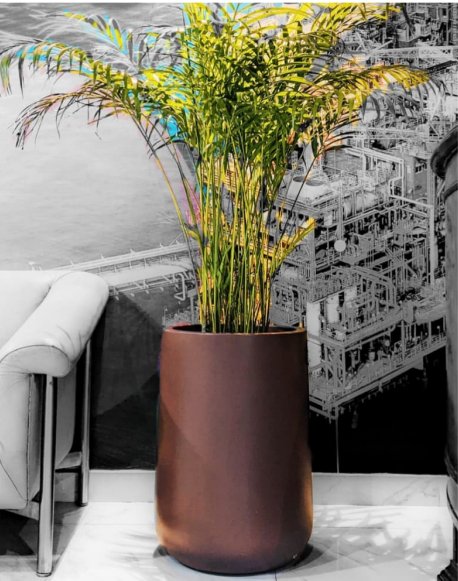 Contemporary Elegance Ceramic Planter - Planter at Nestern