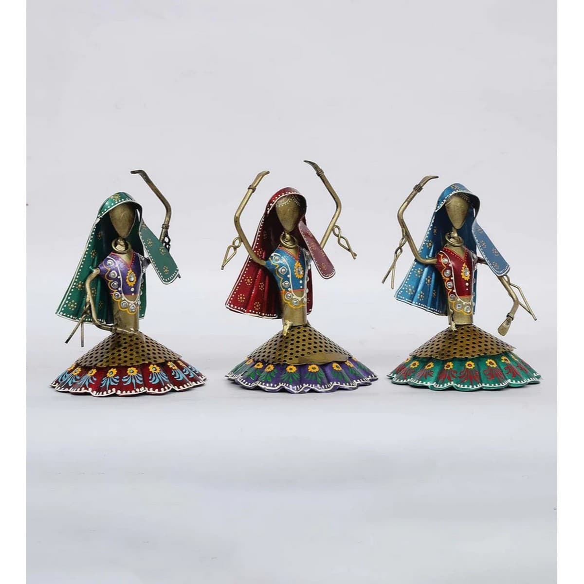 Cultural Dance Trio Figurine Set - Table Decors at Nestern