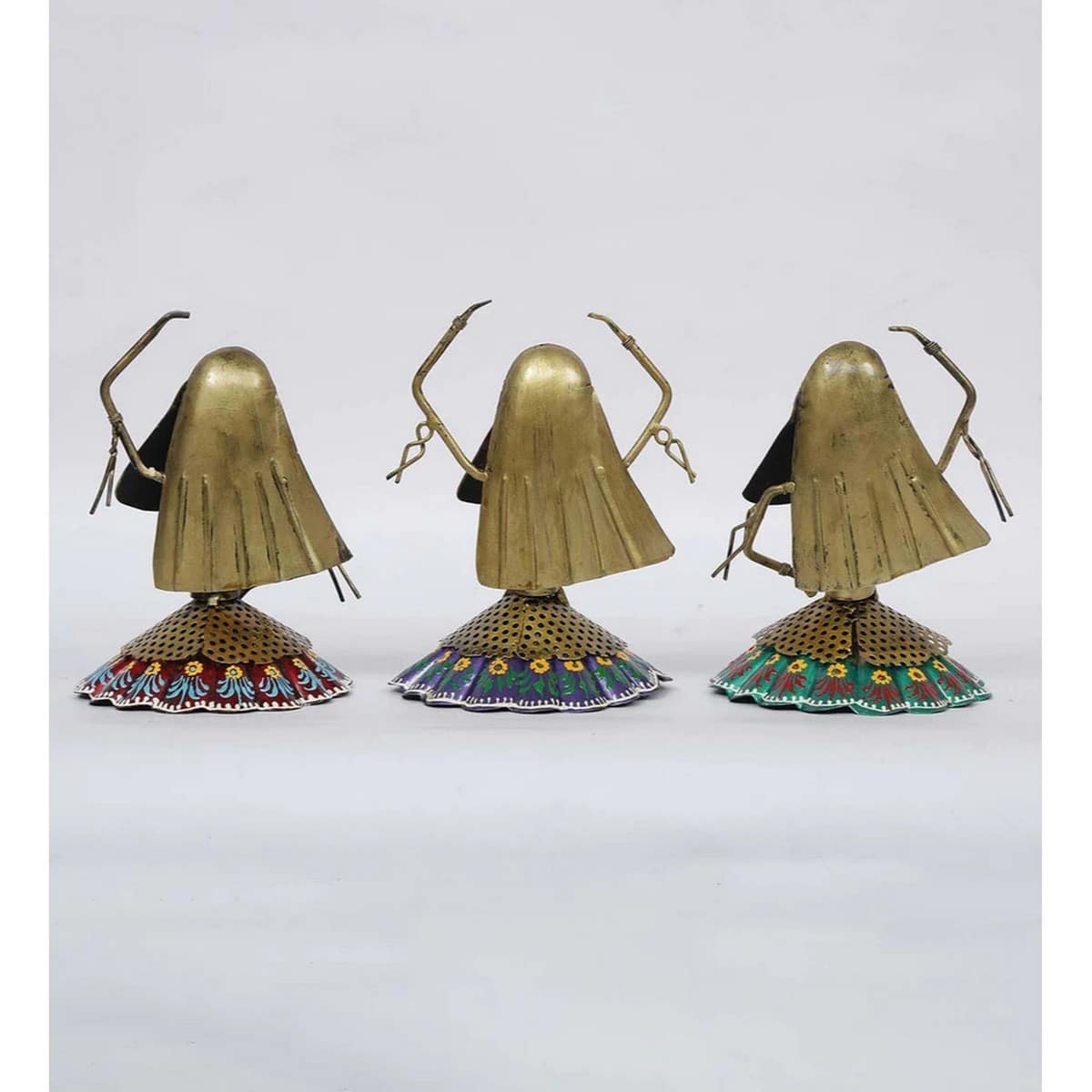 Cultural Dance Trio Figurine Set - Table Decors at Nestern