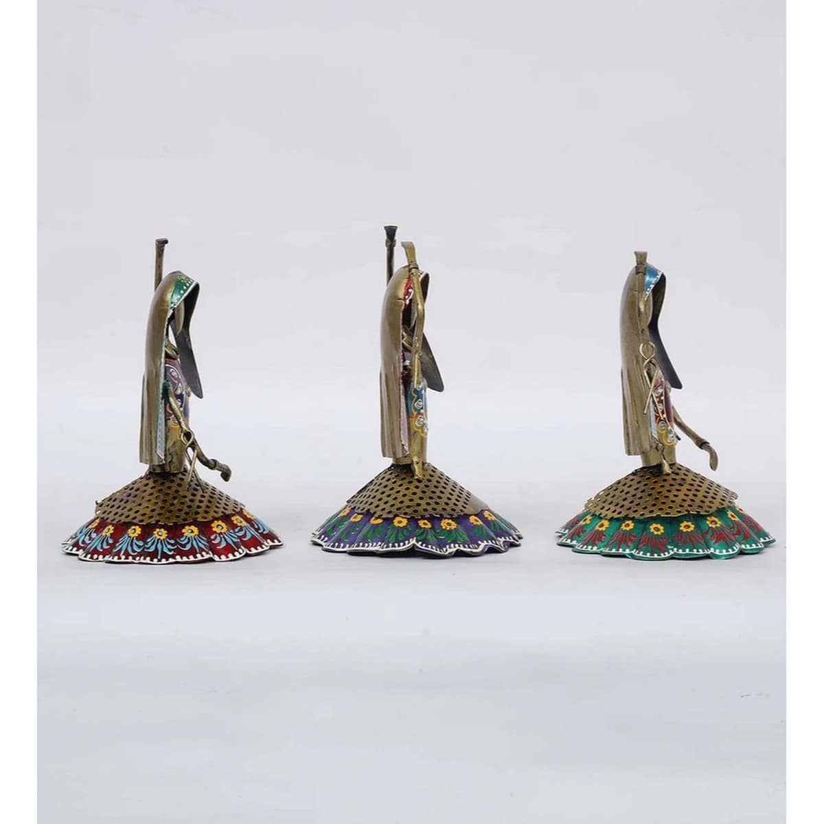 Cultural Dance Trio Figurine Set - Table Decors at Nestern