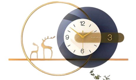 Deer Silhouette Wall Clock - Wall Clock at Nestern