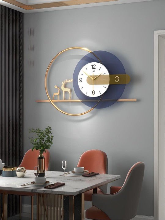 Deer Silhouette Wall Clock - Wall Clock at Nestern