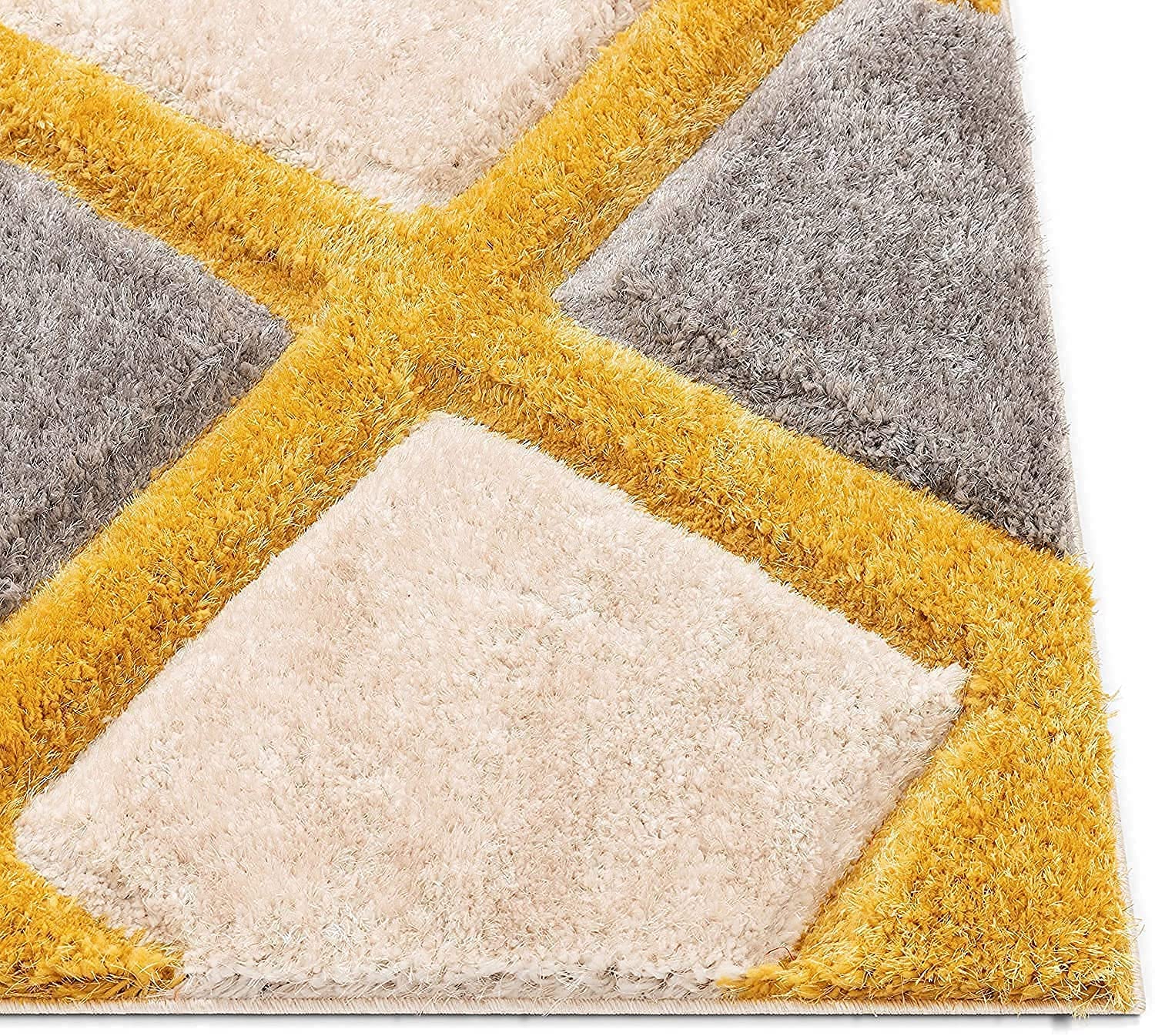 Diamond Harmony Geometric Rug - Rugs at Nestern