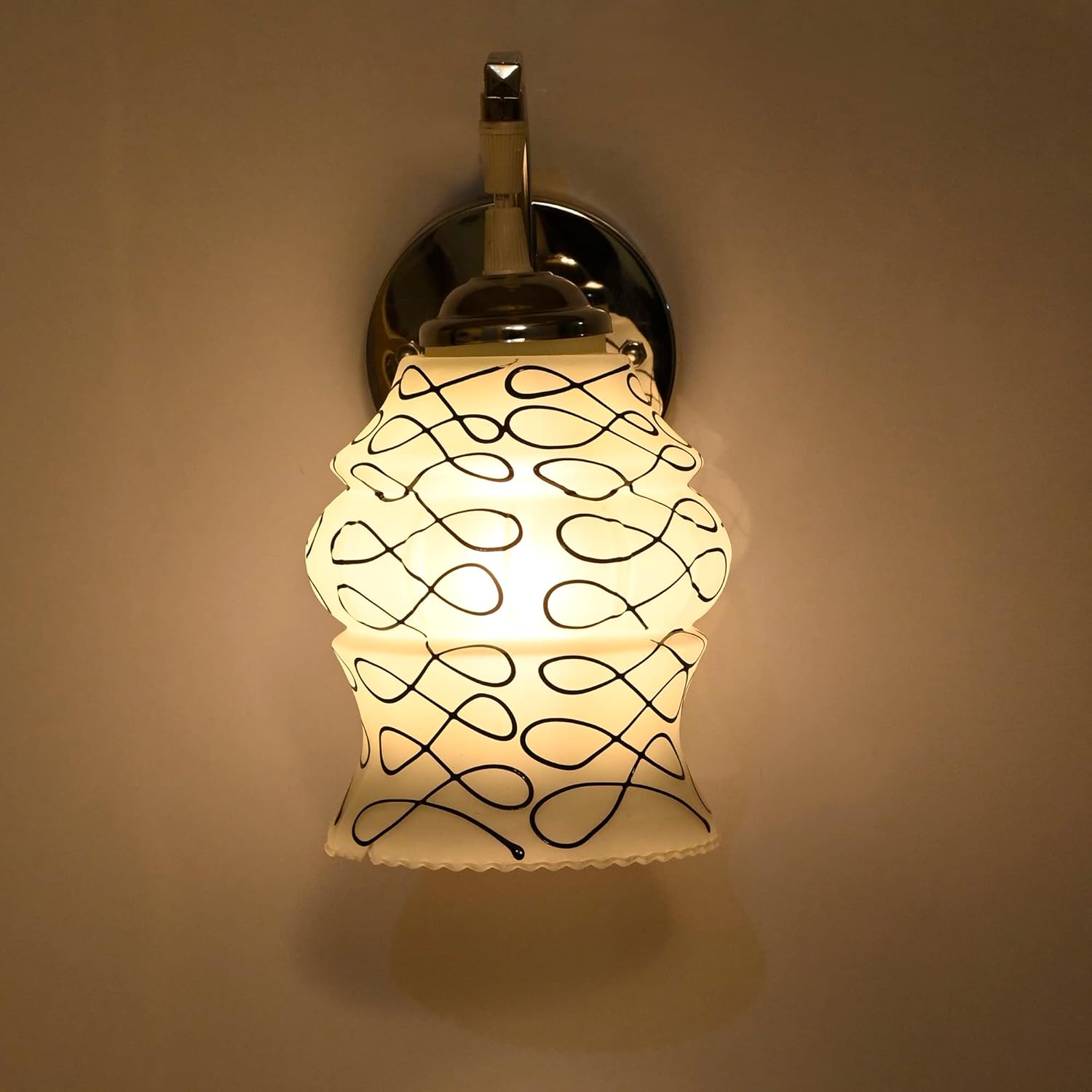 Elegant Swirl - Patterned Wall Sconce Lamp - Wall Lights at Nestern