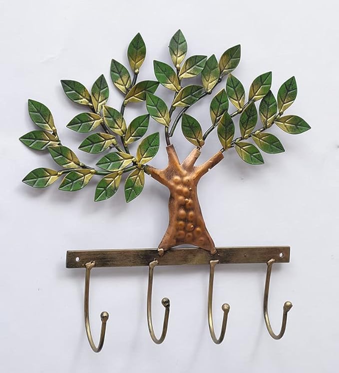 Elegant Tree Key Holder Wall Art - Wall Art at Nestern