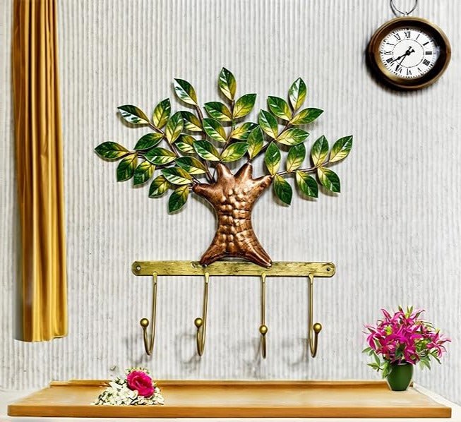 Elegant Tree Key Holder Wall Art - Wall Art at Nestern