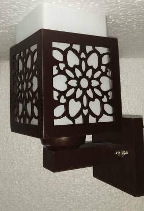 Floral Pattern Cut - Out Wall Lamp - Wall Lights at Nestern