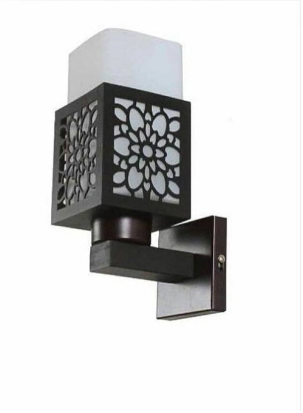 Floral Pattern Cut - Out Wall Lamp - Wall Lights at Nestern