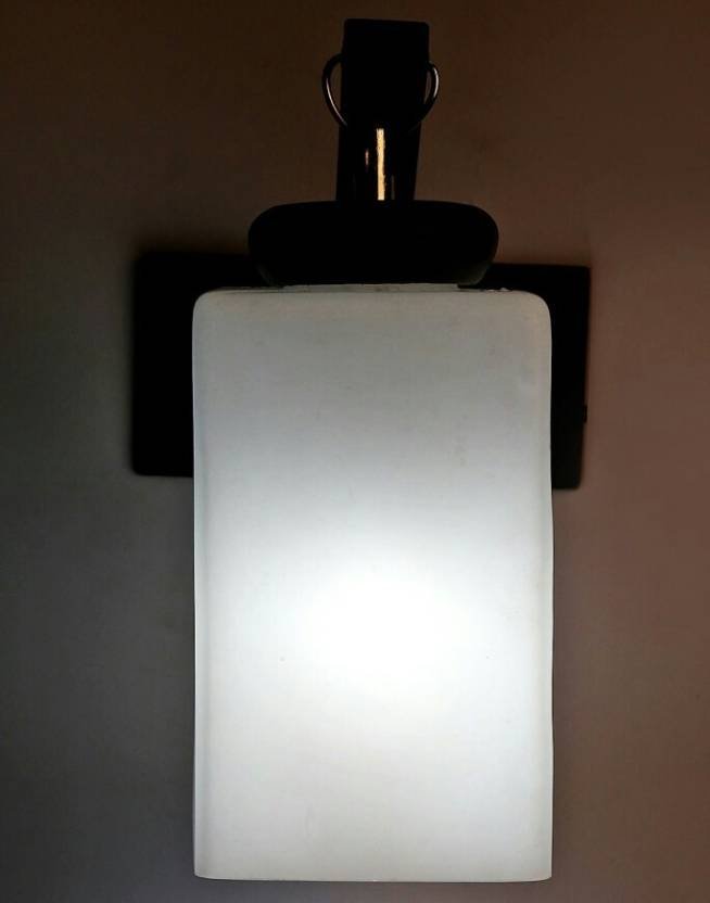 Frosted Elegant Glass LED Wall Lamp - Wall Lights at Nestern