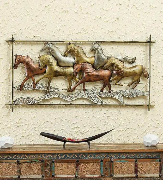 Galloping Horses Metal Wall Art - Wall Art at Nestern